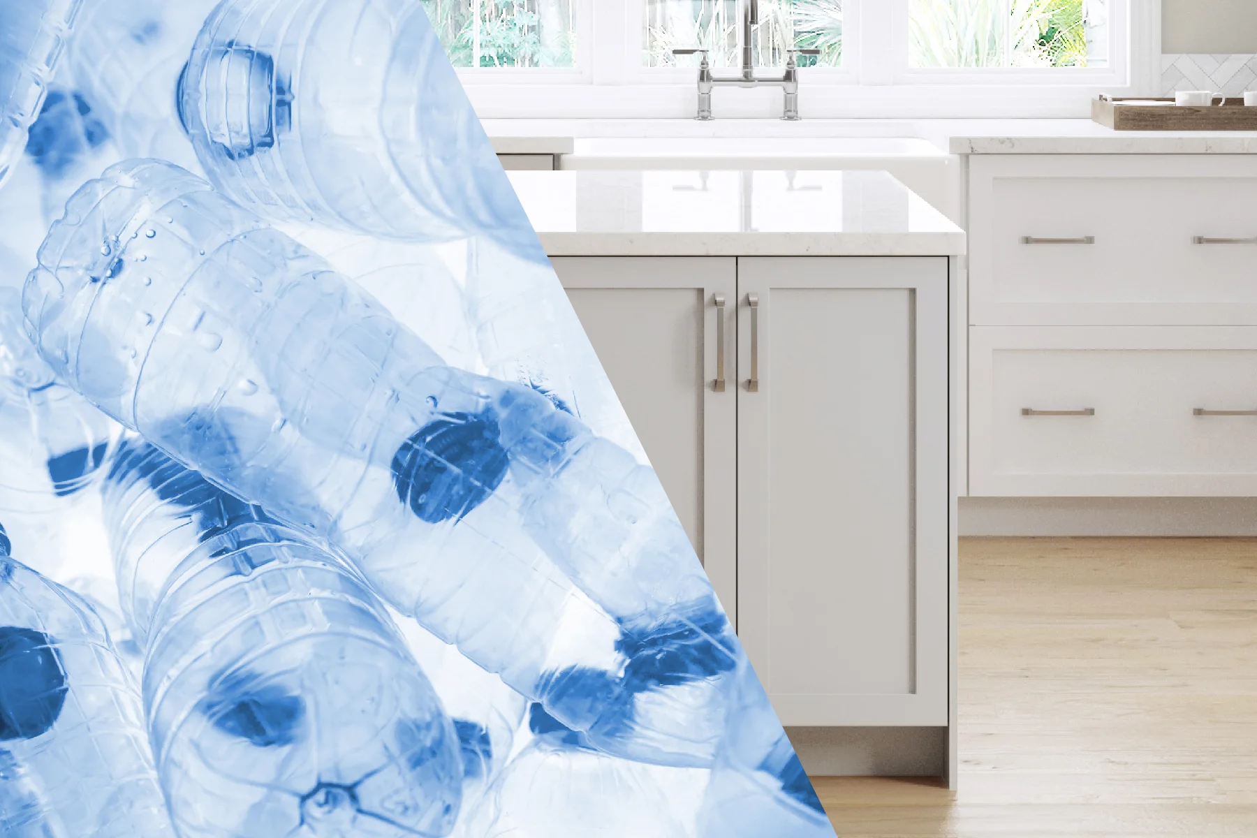 Recycled PET material doors