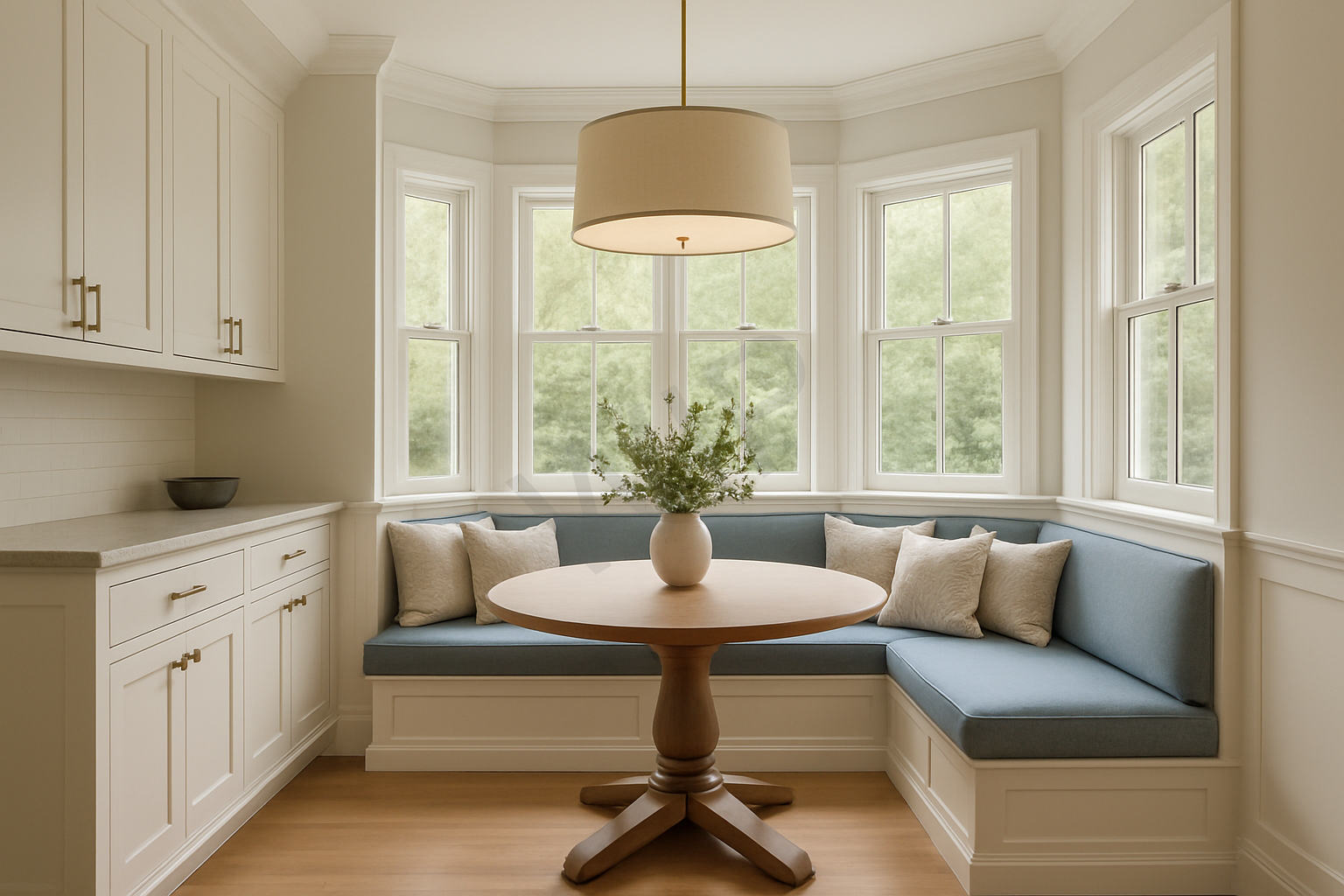 Breakfast nook kitchen