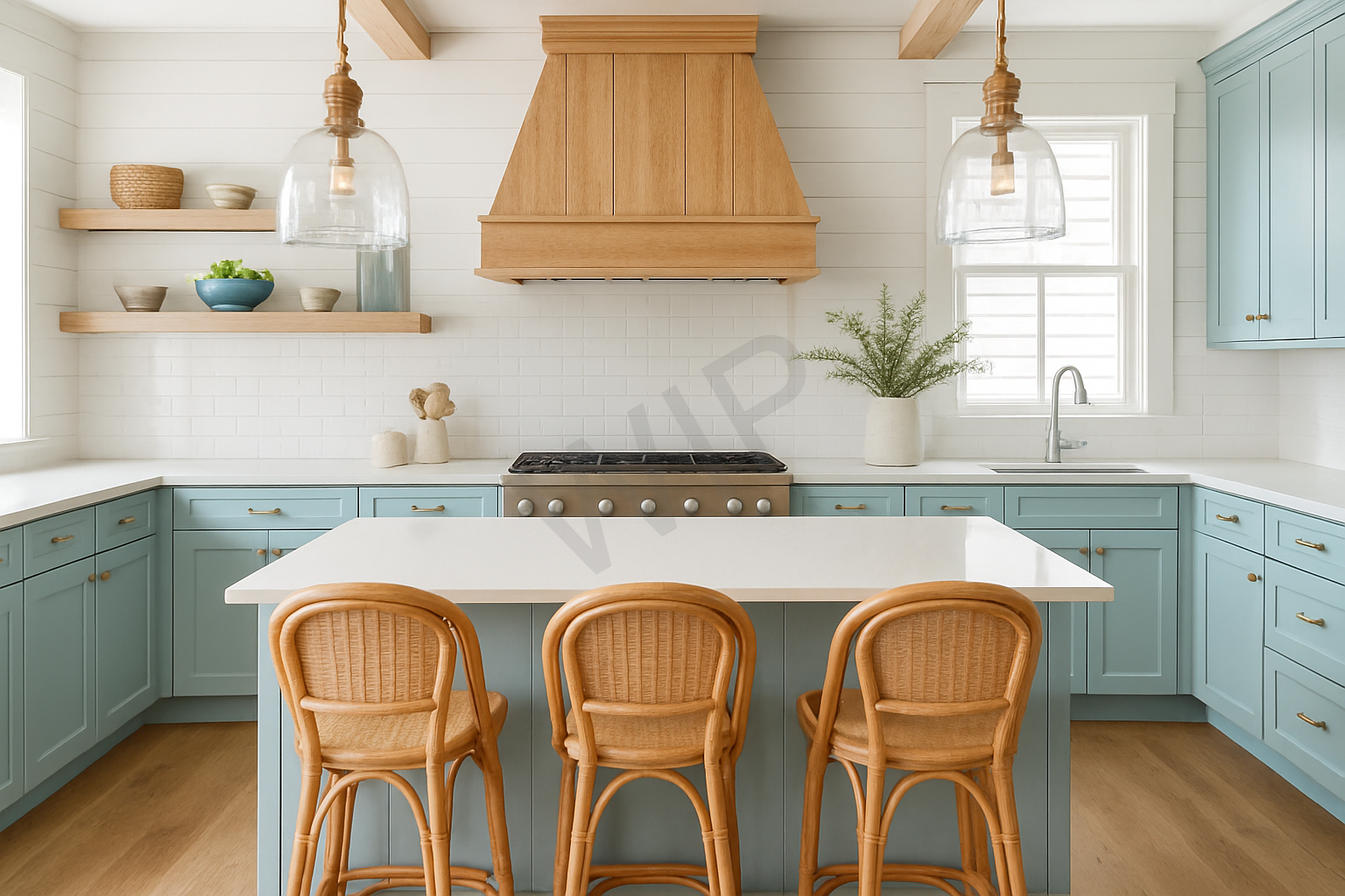 Coastal kitchen design