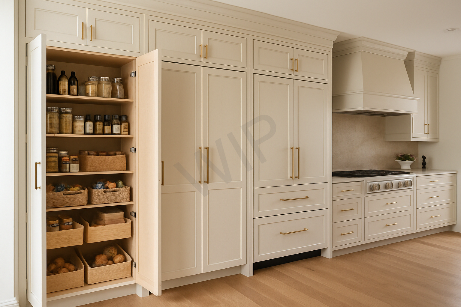 Pantry cabinets
